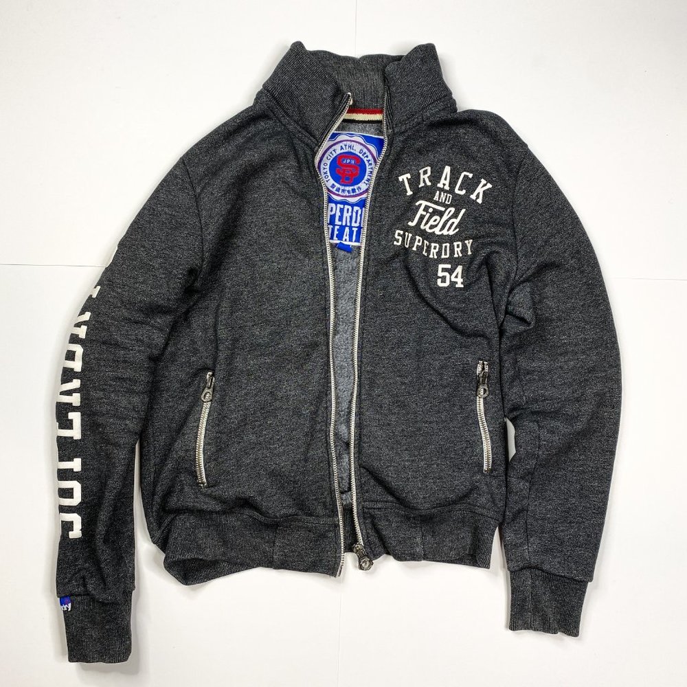 Superdry sports Track and field zip hoodie - Picture 1 of 4
